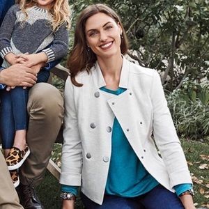 CAbi Oatmeal Charlie Jacket sz S